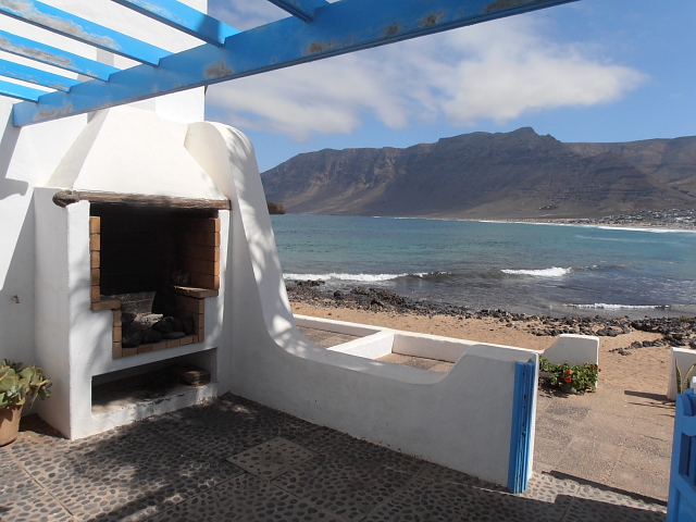 Terrasse am Strand